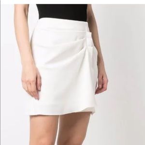 IRO GORGEOUS CREAM MINI SKIRT! Size 34 France !!!